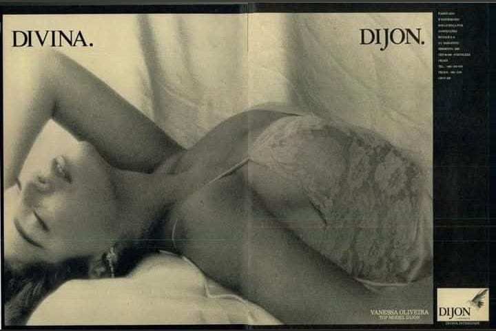 Peça publicitária da linha Dijon Intimate e loungewear